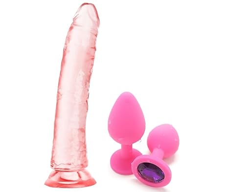 Lustfactor LOVETOY-BASICS 2 | Erotik-Set mit 2 aufregenden Lifestyle-Lovetoys für Einsteiger und Erfahrene | 21cm Dildo PINK 