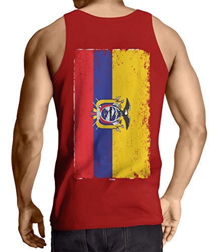 Big Ecuadorian Flag - Ecuador Men's Tank Top T-Shirt