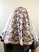 Ivory veil lace mantilla Catholic church chapel headcovering Mass Med-IVF
