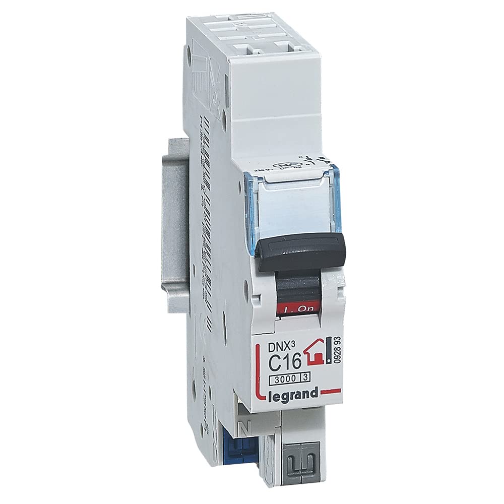 Legrand leg92893 dnx3 Circuit Breaker 1P + NG C16 3000 A – 1 module