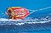 SPORTSSTUFF Gyro 53-1818 Tumbling 1-Person Rider Towable Boat Lake Water Tube