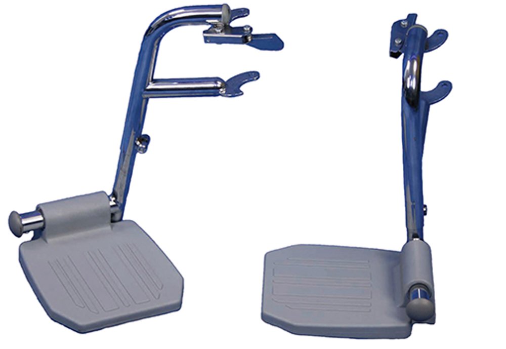 Aidapt Pair of Footrests for use with the Linton & Lenham Mobile Commodes (Eligible for VAT relief in the UK)