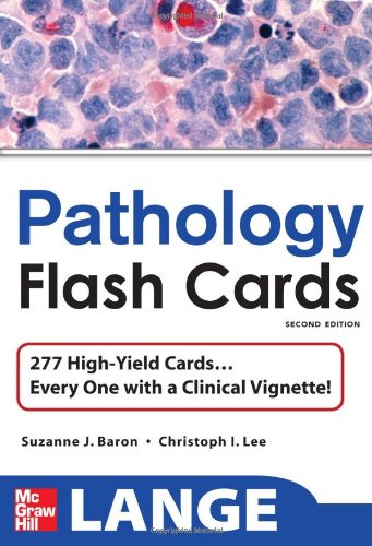 LANGE HIGH YIELD PATHOLOGY FLASH CARDS