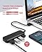 RCA USB Hub, 4 Port USB 3.0 Hub with 19-inch Long Cable, Portable Hub for Notebook, PC, Laptop, USB Flash Drives, and Mobile Hard Disk and Other USB A Devices (Black)