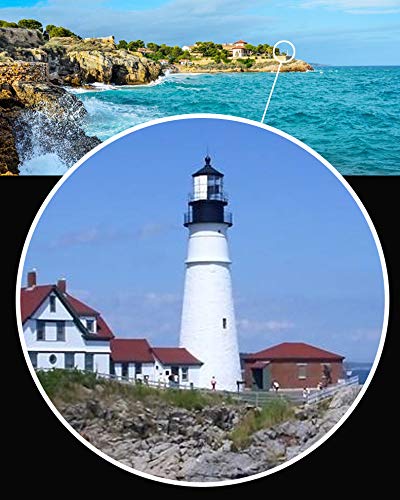 10-30x50 Monocular Telescope, high Definition and Waterproof-BAK4 Prism Suitable for Outdoor Travel, Hunting, Bird Watching, with Smart Phone Holder Set and Camera Remote Control