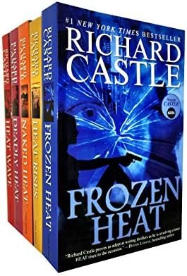 Richard Castle Nikki Heat Series 5 Books Collection Set Pack Deadly, Frozen