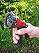 TABOR TOOLS W91A Metal Garden Hose Nozzle Set (2-Piece), 1 Water Pistol Nozzle and 1 Adjustable Shower Head with 7 Spray Patterns. Features Grip Trigger Handles and Flow Control Knob.