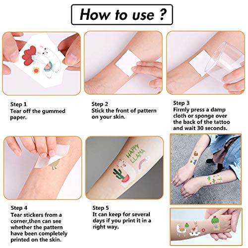 Koogel 110pcs Fiesta Tattoos,Cinco De Mayo Temporary Tattoos Fiesta Party Decorations for Mexico Festival Celebration