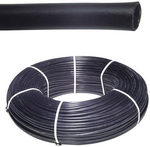 Saturnia 8070303 Drip Tube 2a 13.6 x 16 mm 25 metre roll. Section 2.4 mm, Black