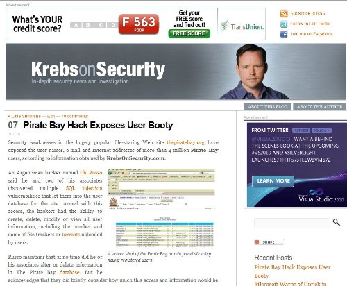 Krebs on Security