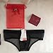 V&J Man Sexy Conjoined Special Design Underwear (See Through Black #301 XXL)