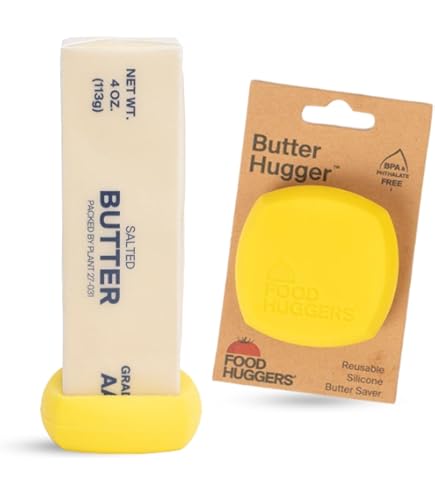 Beurrier Plastique Micro-ondable - Rangement Hermétique Pour Beurre 6.8x18.5cm