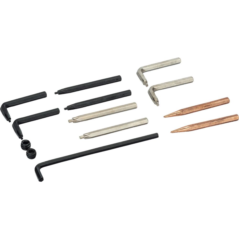 Bahco 2928-3 Spare Tips for 2928-250 15 Degree, Silver, Set of 6 Piece