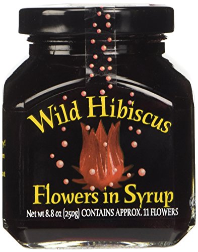 Wild Hibiscus Flowers in Syrup 250g