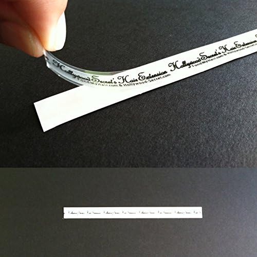 Super Strong Medical Surgical Double Sided Tape for Hair Extensions - Clear - Not a Roll Type, Choose QTY of 10 mm x 200mm (0.4 x 7.8 Inches) for Professionals to Replace Bonding Adhesive Tape 20PC