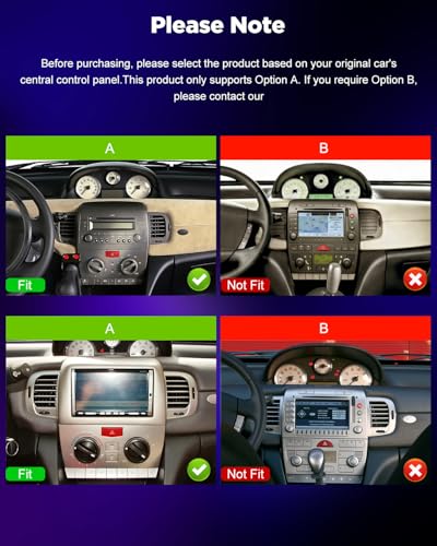 NHOPEEW 4+64G Android Autoradio per Lancia Ypsilon 2006-2011 con Carplay e Android Auto - Schermo incell da 9 pollici Supporto WiFi GPS Comandi al volante + Telecamera di retromarcia