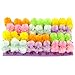 WEWILL Chenille Easter Chicks-Pack of 36 Party Favors Cute Colorful Easter Egg Hunt Bonnet Decorations 1 1/2-Inche