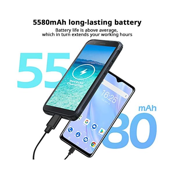 Rugged-Phone-Blackview-BV4900-Pro-Rugged-Smartphone-Android-10-Unlocked-57inch-HD-4GB64GB-256GB-Extension-5580mAh-Battery-IP68-Waterproof-4G-Smartphones-13MP5MP-Dual-SIM-NFC-OTG-Black Rugged Phone, Blackview BV4900 Pro Rugged Smartphone Android 10 Unlocked, 5.7inch HD+, 4GB+64GB (256GB Extension…