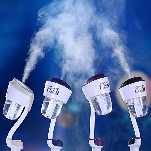 ONEZILI Car Humidifier,Mini Air Purifier Aroma Diffuser Air Freshener Purifier Aromatherapy Mist Maker with 360 Degree Rotation, Suit for Water Soluble Essential Oils Protable Diffuser (1 USB Blue)