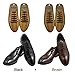 SENT CHARM No Tie Dress Shoe Laces for Men/Women Elastic Rubber Silicone Formal Oxford Shoelaces Best for Dress Shoes Oxford Shoes (Black+Brown)