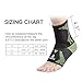 Ankle Brace Compression Support Sleeve for Basketball Running volleyball Sport,Breathable Ankle Support for Injury Recovery,Joint Pain,Swelling and Achilles Tendon Sprains (Medium)
