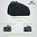 MegaGear ''Ultra Light'' Neoprene Camera Case, Cover, Bag Protector for DSLR Cameras Canon EOS 7D Mark II, 70D, Rebel T5i, 6D, Rebel T4i, 5D Mark III, 60D, Black insade Red (MG090)