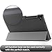 INFILAND Case for Lenovo Tab 3 Essential, Ultra Slim Tri-Fold Case Cover for 2016 Release Lenovo Tab 3 Essential 7.0 7-Inch Tablet - Black