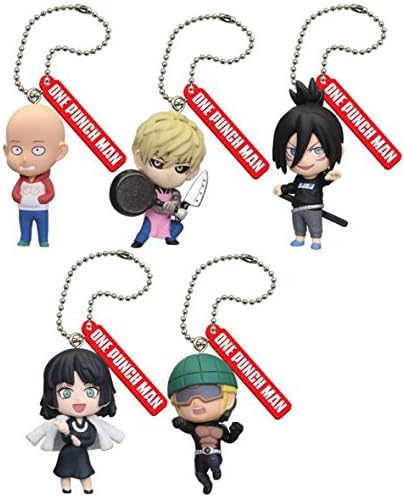 Takara Tomy One Punch Man Figure Key Chain 2 Set of 5