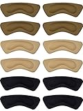 ComfyWomfy - Shoe Heel Pads for High Heels, Boots, Pumps, Canvas and More - Prevent Blisters and Rubbing, Adjustable Size, Cushioning Effect - Durable Silicone