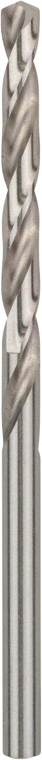Bosch 10x PRO Metal HSS-G Twist Drill Bit Standard Length (for Non-ferrous metals, Steel, Ø 4,90 mm, Professional Accessory Rotary Drill/Drivers)