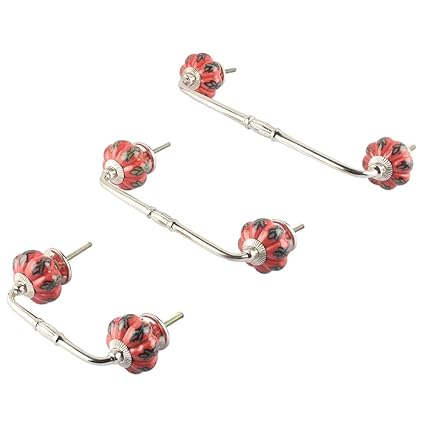 Indianshelf Handmade 5 Piece Ceramic Sunset Rust Free Designer