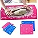 Drhob Silicone Roll Cut Mat Rolling Cutting Pad Fondant Cake Dough Decorating Tool li3