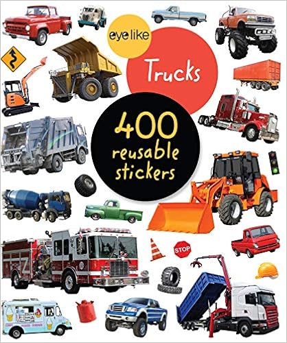 Workman Publishing's Eyelike Stickers Collection: Trucks