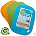 Kitopia’s Plastic Cutting Board Set. 3 Antibacterial Chopping Boards That Sterilize in 60 Seconds