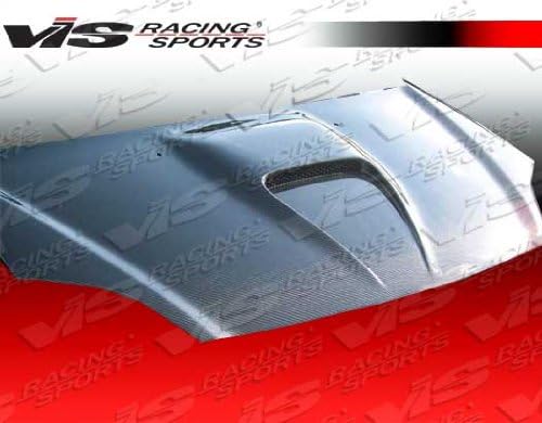 VIS Racing 02-05 Honda Civic Si G Force Carbon Fiber Hood (02HDCVCHBGF-010C)