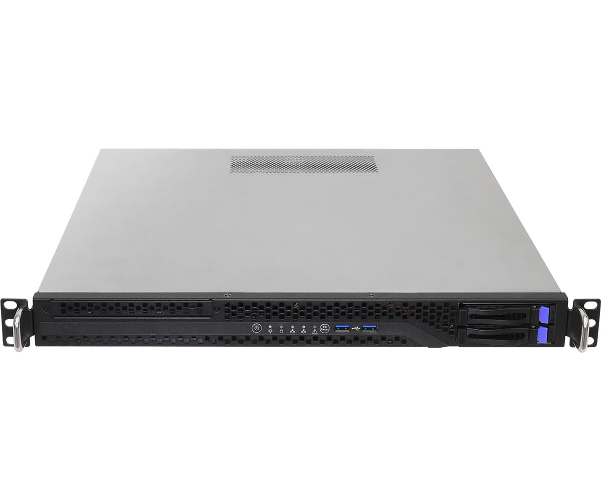 ASRock Rack 1U2S-B650 1U Rackmount Compact Server Barebone AMD Single Socket AM5 (LGA 1718) AMD Ryzen 7000 Series Processors 2 2.5