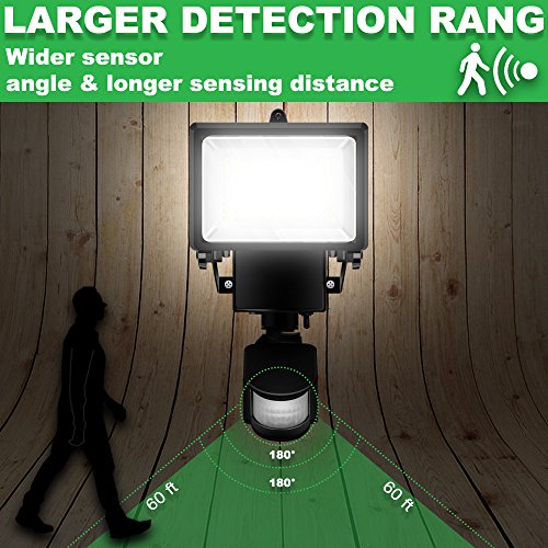 Solar Lights Outdoor, Costech Ultra Bright 90 LED Solar Motion Sensor Lights Outdoor; Wide Angle Illumination/3 Control Dials/Waterproof Solar Security Lights for Outside Wall, Patio, Driveway - Thumbnail 3