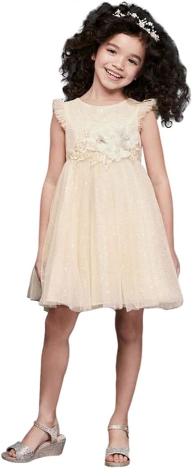sparkle tulle flower girl dresses