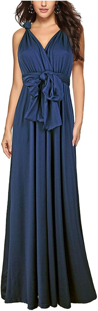 multi wrap maxi dress