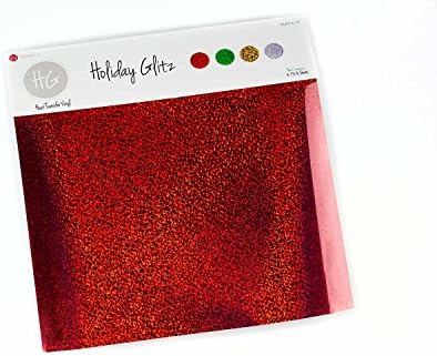 Expressions Vinyl - Holiday Glitz Pack - 9in. x 12in. Siser Holographic Heat Transfer Vinyl Sheets