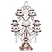 Amalfi Decor Dessert Cupcake Stand, Display Pedestal with Crystals, Rose Gold, 12 Piece