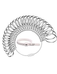 Juego de medidores de anillos de dedo, herramienta