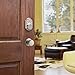 Kwikset 99100-044 SmartCode ZigBee Touchpad Smart Lock works with Echo Plus & Alexa, featuring SmartKey, Satin Nickel