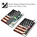 Fintie iPad Pro 12.9 Case - [SlimShell] Ultra Lightweight Standing Protective Cover with Auto Wake / Sleep Feature for Apple iPad Pro 12.9 (1st Gen 2015) / iPad Pro 12.9 (2nd Gen 2017), US Flag