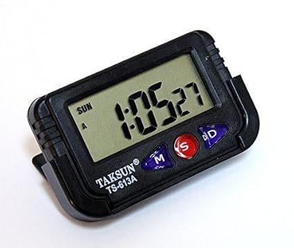 Digital LCD Alarm Table Desk Car Calendar Clock Timer Stopwatch by Drake