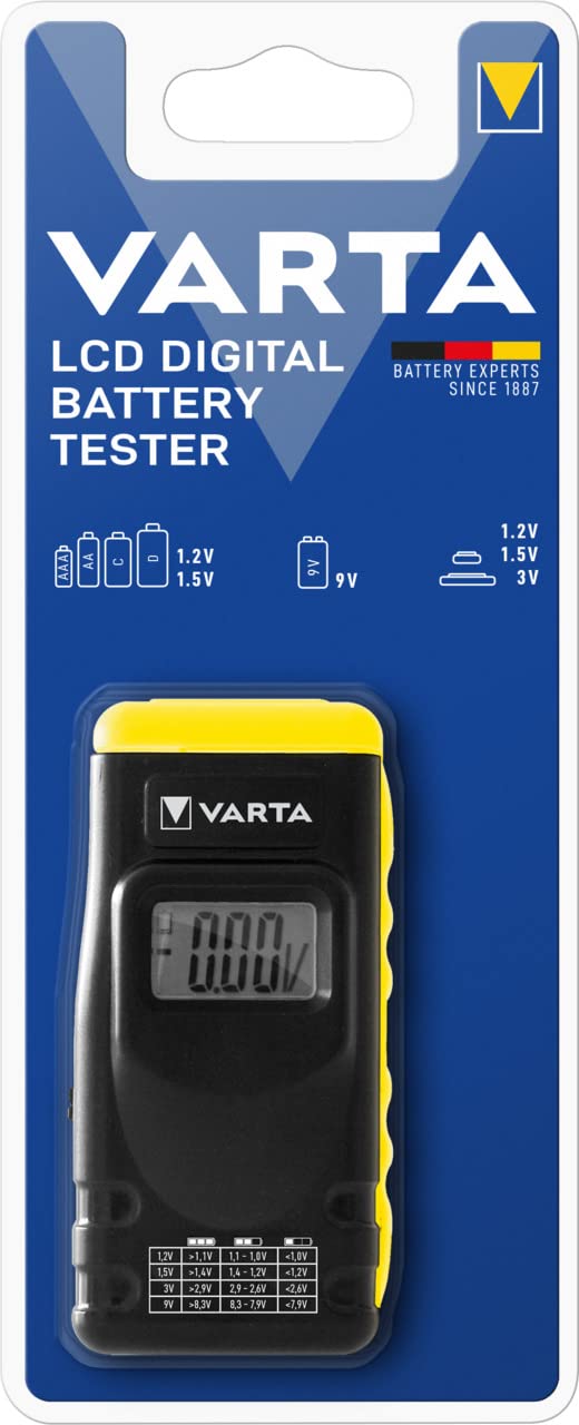 VARTA 646 LCD Digital Battery Tester