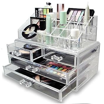 Clear Plastic Makeup Storage Uk Saubhaya Makeup