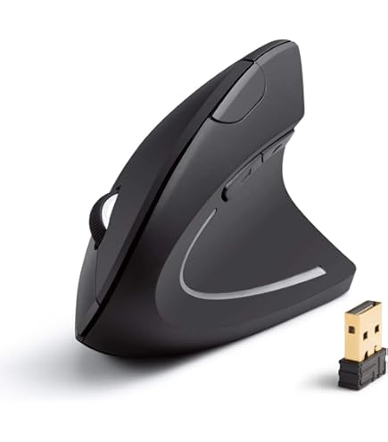 Amazon.com: Perixx PERIMICE-713 Wireless Ergonomic Vertical Mouse