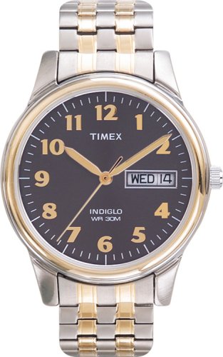 Timex Men's T26481 Elevated Classics Stainless Steel Two-Tone Watch