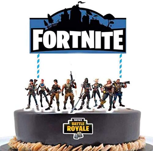 Fuyus Birthday Cake Topper Decoration,7 inch Birthday Cake Topper for Party Supplies (2 different packs)